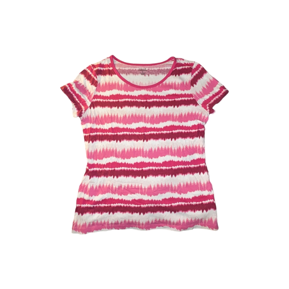 Falls Creek Pink Tie Dye Shirt Size Medium